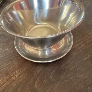 Vintage 18-8 Stainless Steel WF Denmark Bowl/Sauce Dish Danish Modern-Excellent!
